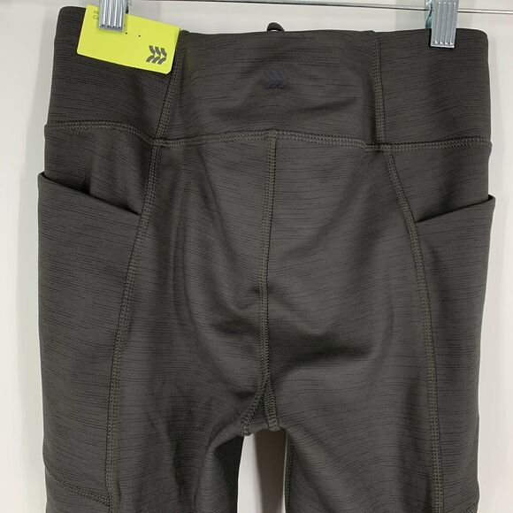 Women's High-Waisted Cargo Leggings All in Motion Charcoal Gray XS NWT - Picture 8 of 8
